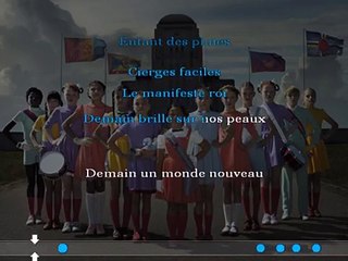 Indochine - Suffragettes BB KARAOKE / INSTRUMENTAL