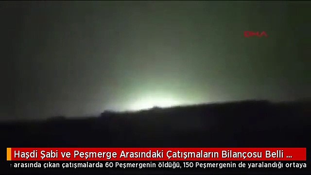 Haşdi Şabi ve Peşmerge Arasındaki Çatışmaların Bilançosu Belli Oldu