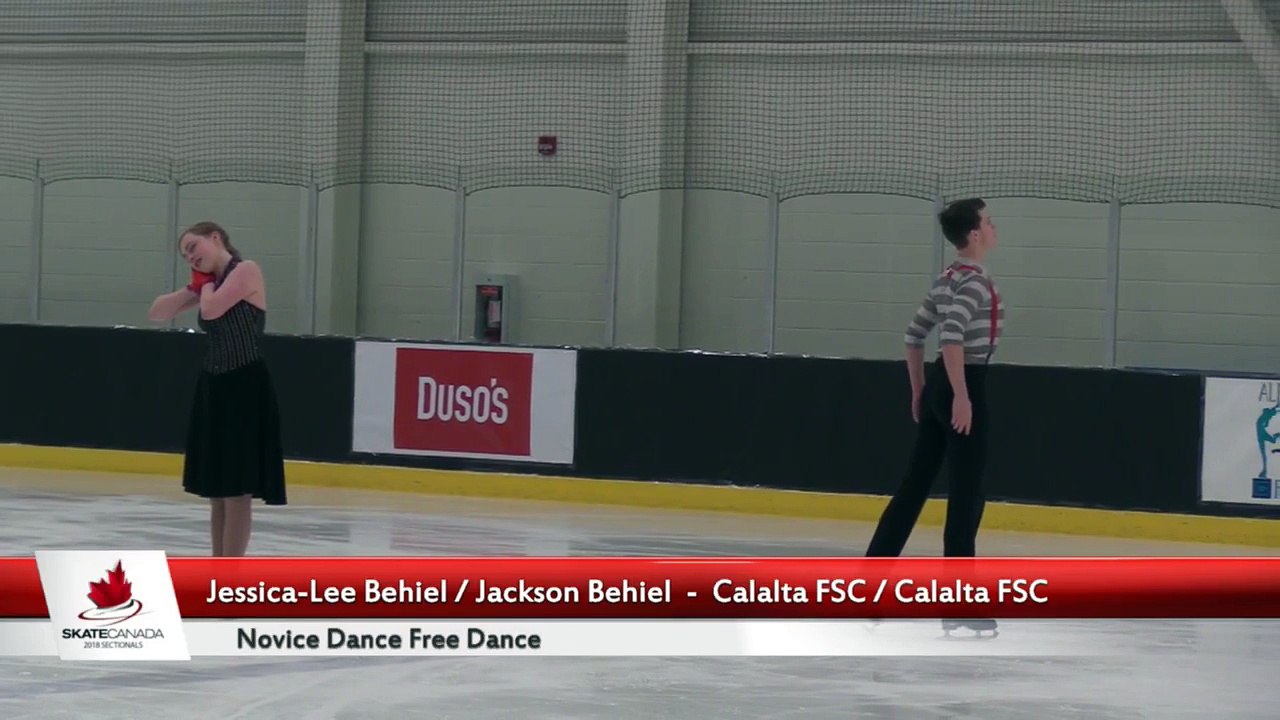 Junior Dance Free Dance - 2018 Sectional Championships - Alberta NWT/NUN - Blue Arena