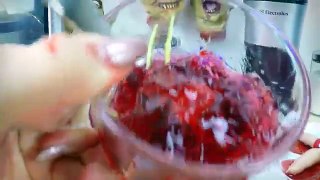 MERRY CHRISTMAS! Eating Brain Eyeballs Nose Insects & Drinking Blood Christmas ASMR no talking