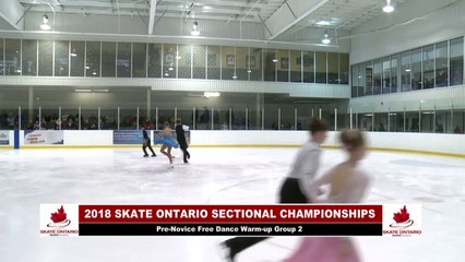 2018 Skate Ontario Sectional Qualifying - Pre Novice Free Dance - Group 2