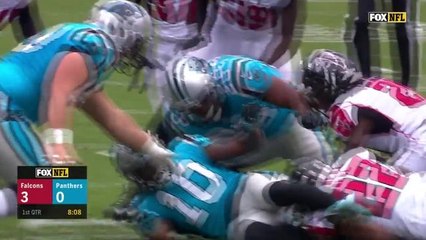 Keanu Neal strips and recovers Jonathan Stewart fumble