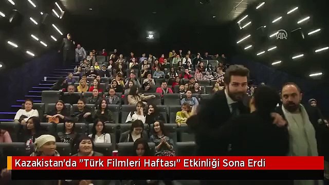 Kazakistan'da Türk Filmleri Haftası Etkinliği Sona Erdi