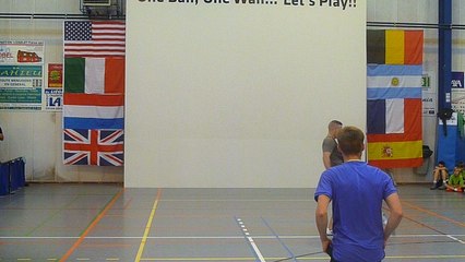 Open de Belgique de One Wall à Huissignies - Extrait de la finale de la catégorie Messieurs B