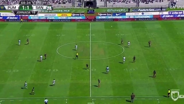 Djaniny Tavares Goal HD - Pumas UNAM 1-2 Santos Laguna - 05.11.2017