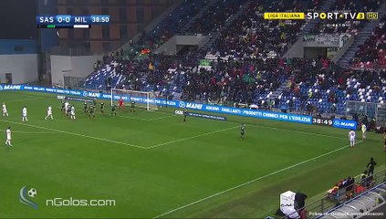 Sassuolo 0-1 AC Milan  Romagnoli 40' GOL HD 05.11.2017  12°Giornata