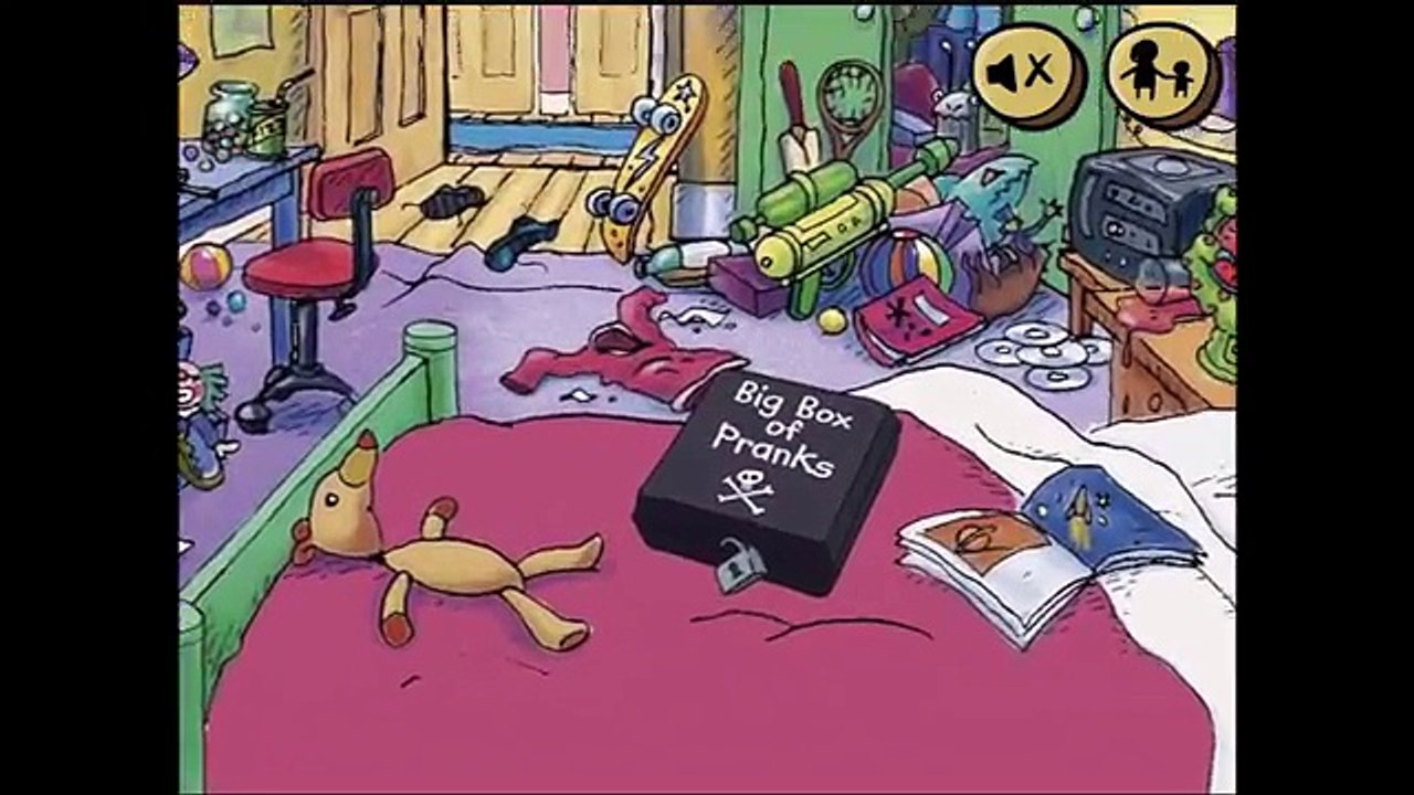 Horrid Henrys Big Box of Pranks Part 4 - iPad app demo for kid - Ellie