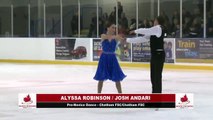 2018 Skate Ontario Sectional Qualifying - Pre Novice Free Dance - Group 3