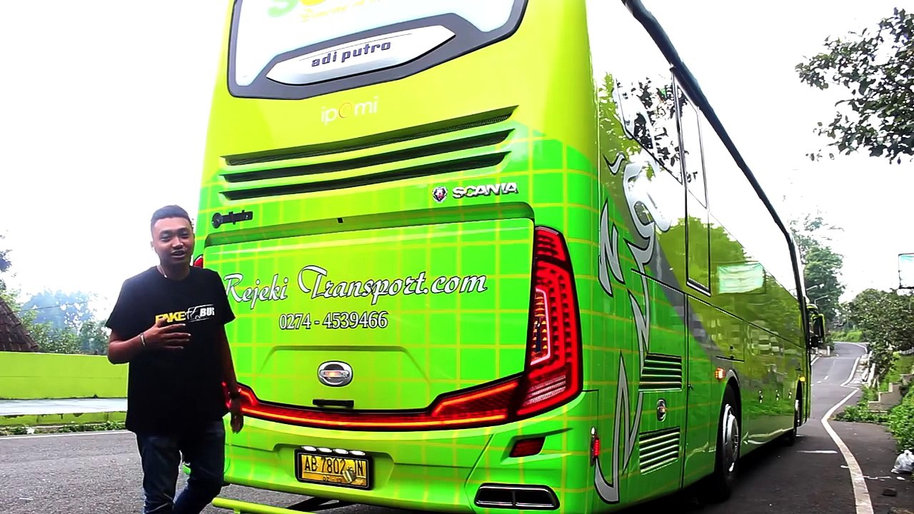 Review Rejeki Transport Jogjakarta You Can Dancing In The Bus SCANIA K310 SHD Adi Putro