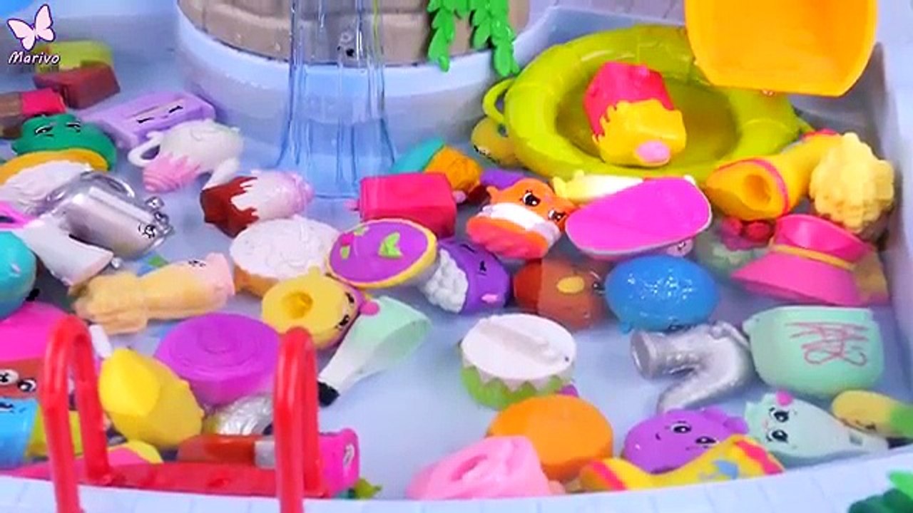Inwazja Shopkinsów na basenie - Bajka po polsku