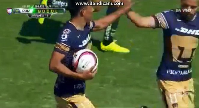 Super Goal J.Gallardo 2 - 2 PUMAS 2- 2 SANTOS LAGUNA 05.11.2017 HD
