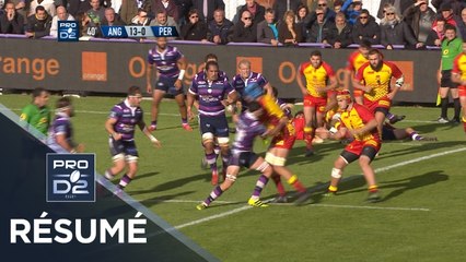 PRO D2 - Résumé Angoulême-Perpignan: 30-30 - J11 - Saison 2017/2018