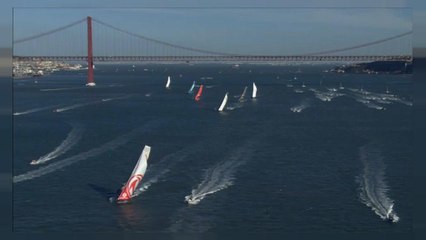 Volvo Ocean Race diz adeus a Lisboa