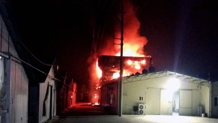 충북 음성군 오리농장 건물 화재...50분 만에 진화 / YTN