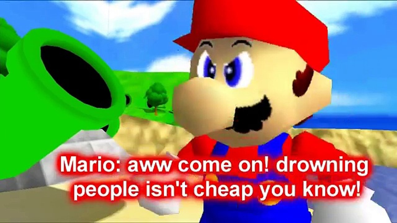 super mario 64 bloopers: Problematic Pipe problems
