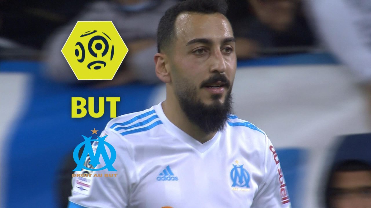 But Konstantinos MITROGLOU (76ème) / Olympique de Marseille - SM Caen - (5-0) - (OM-SMC) / 2017-18