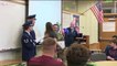 Deployed Air Force Master Sergeant Surprises Daughter for Her Birthday