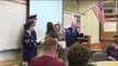 Deployed Air Force Master Sergeant Surprises Daughter for Her Birthday
