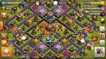 Clash of clans - Ataques com Golem nivel 1