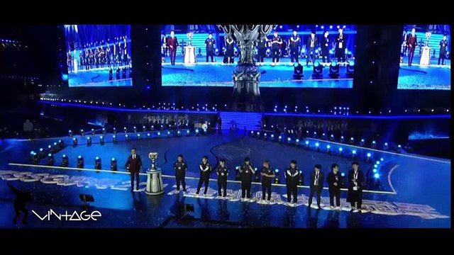 Alan Walker Live World Champion 2017 LOL Esport - Legend Never Die & Faded (ft Against The Current)