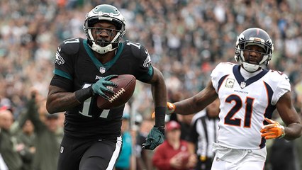 Alshon Jeffery beats Aqib Talib for 17-yard catch