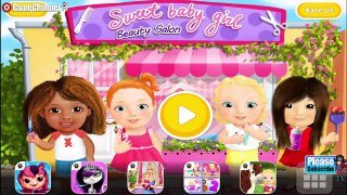 Sweet Baby Girl Beauty Salon TutoTOONS Free Game GAMEPLAY VİDEO