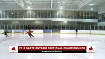 2018 Skate Ontario Sectional Qualifying - Pre Novice Pair Free Program