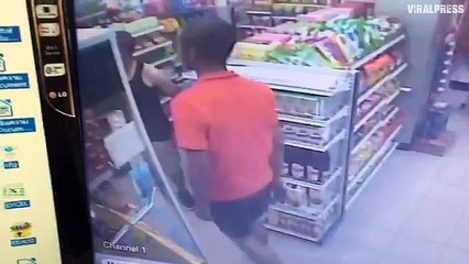 Two Iranian tourists arrested after supermarket bust-up