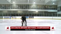 2018 Skate Ontario Sectional Qualifying - Novice Pairs Free Program
