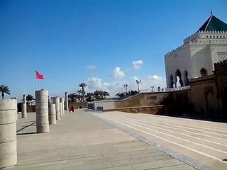 Tour et minaret Hassan \  le mausolée Mohammed-V