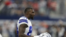 Dez soars across field with Peters on his heels for 17-yard catch