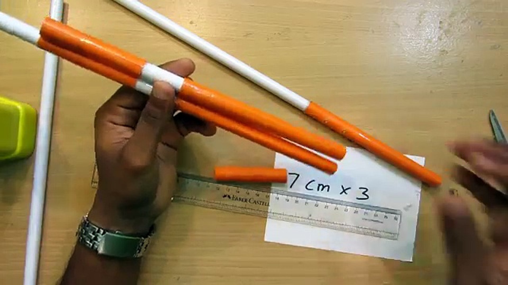 How To Make A Paper Gun That Shoots 5 Rubber Bands Easy Tutorials