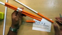 How to make a paper gun that shoots 5 Rubber bands - Easy Tutorials