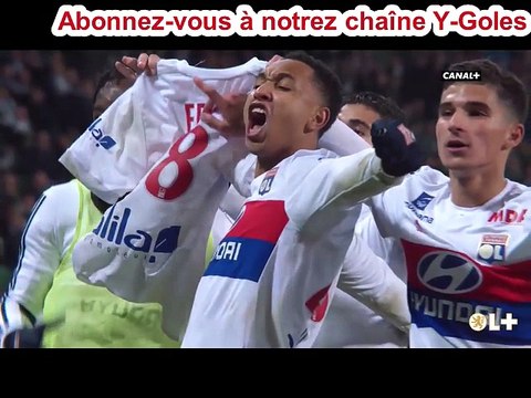 ASSE-OL 0-5 : les supports entrer sur la pelouse pour Fékir