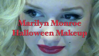 Marilyn Monroe Halloween Hair and Makeup!