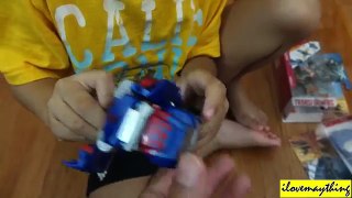 Transformers 4 the Movie Toys: Optimus Prime, Grimlock & Autobot Drift