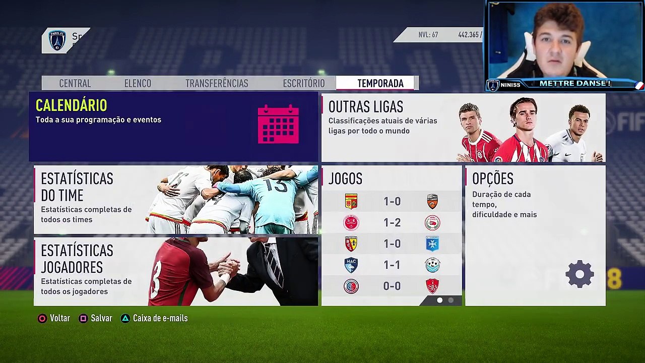 UMA NOVA TEMPORADA UM NOVO PROJETO! - MODO CARREIRA FIFA 18 - PARIS FC #18