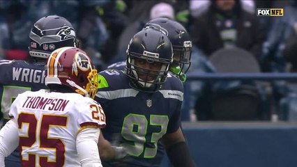 Dwight Freeney registers his second sack as a Seahawk