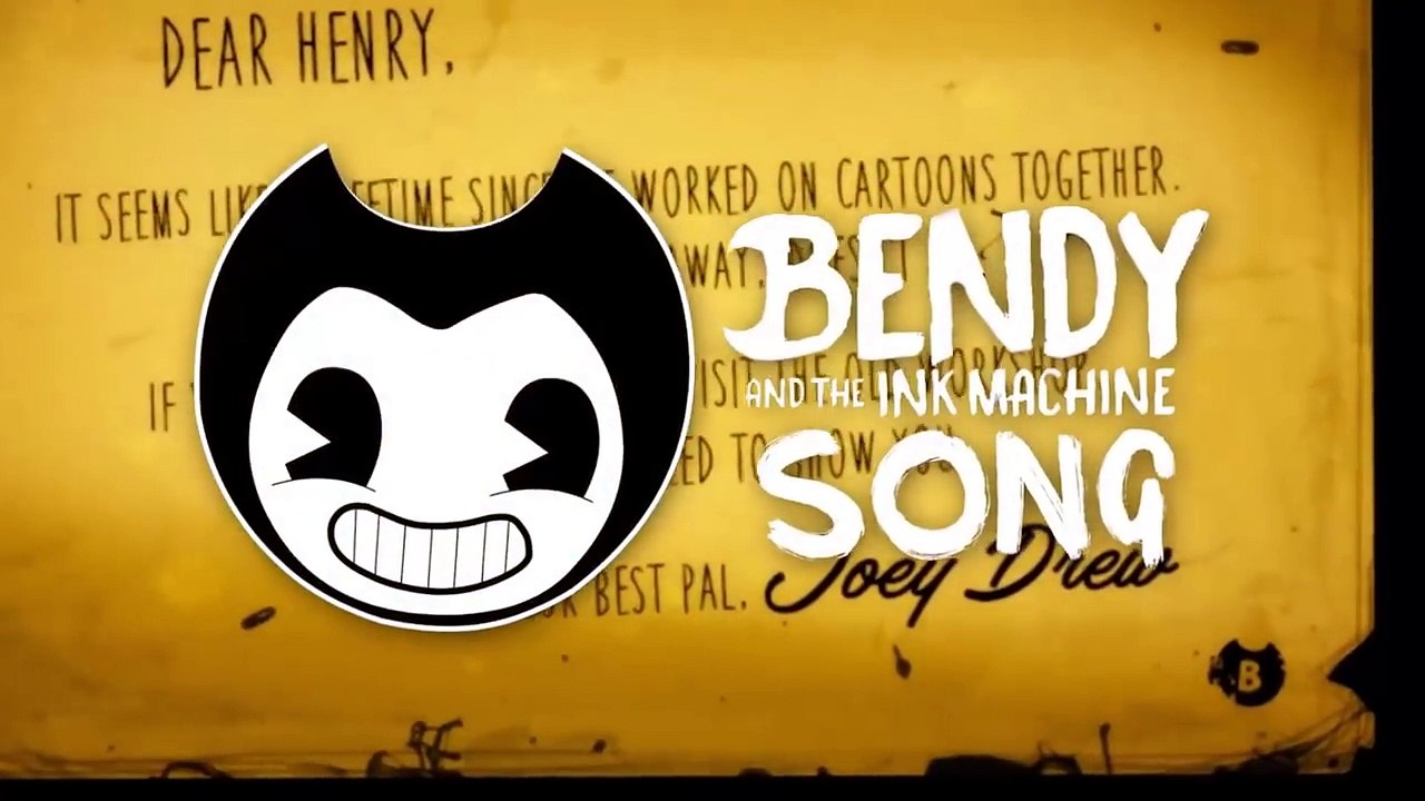 BENDY AND THE INK MACHINE SONG (Build Our Machine) LYRIC VIDEO - DAGames