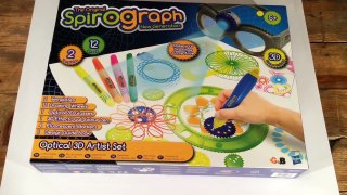 Unboxing en Demo: Spirograph Optical 3D Artist Set