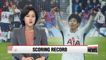 Son Heung-min sets new all-time record for goals scored by Asian player in EPL