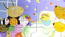 NEW Peppa Pig Fun Wooden Puzzles for kids Compilation