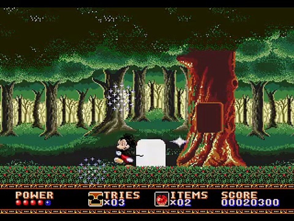 Castle of Illusion - Starring Mickey Mouse (Megadrive) - No Damage Boss Run