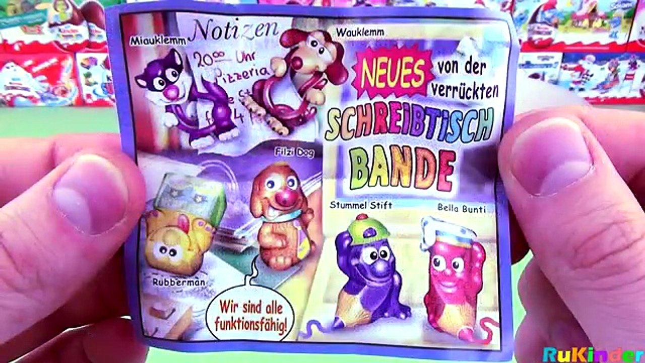 Киндеры сюрпризы Властелин колец 2003 на русском коллекция