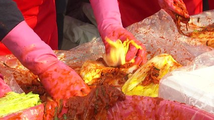 "세상에서 가장 따뜻한 김치"...5일까지 서울김장문화제 / YTN