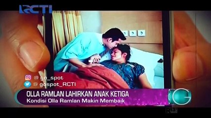 Olla Ramlan Lahirkan Anak Ketiga