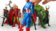 Minhas Figuras de ação do filme Os Vingadores!