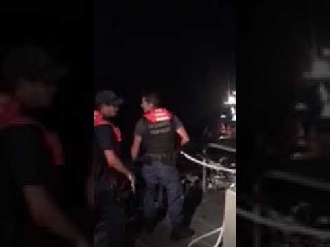 Coast Guard Rescue Four From Sinking Boat off Florida Coast