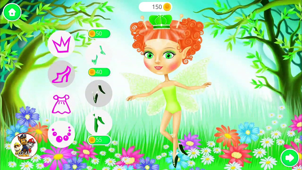Best android games | Fairyland 4 Meadow Princess- Makeup and Makeover Learn Colors | Fun Kids Games
