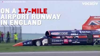 This Supersonic Car Is Trying To Smash The Land Speed Record